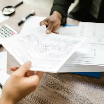 Remise du procès-verbal de constat à un client